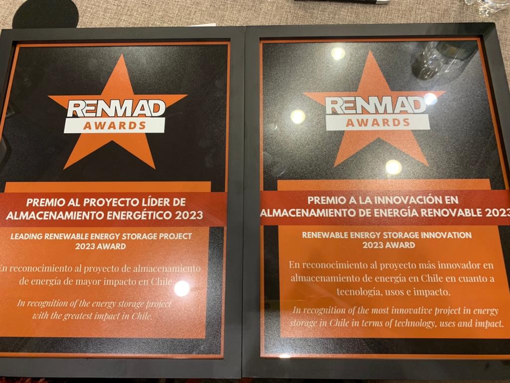 Cerro Dominador Project is recognized at the RENMAD 2023 Popular Awards